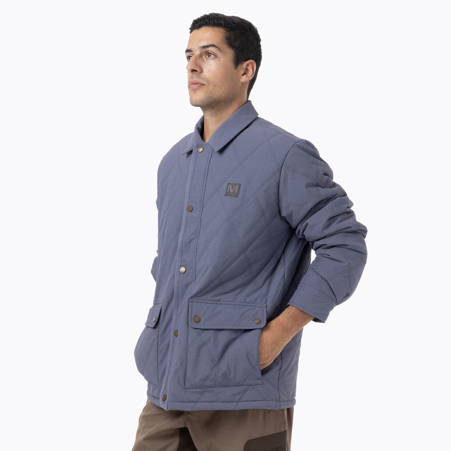 CHAQUETA HOMBRE HALEES FULL ZIPPER AZUL MERRELL - 2