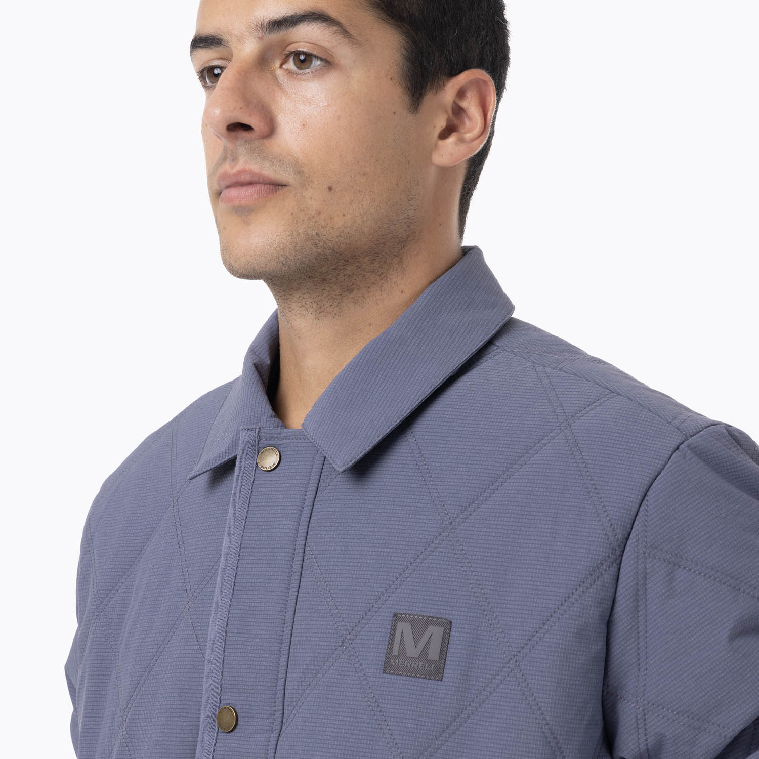 CHAQUETA HOMBRE HALEES FULL ZIPPER AZUL MERRELL - 5