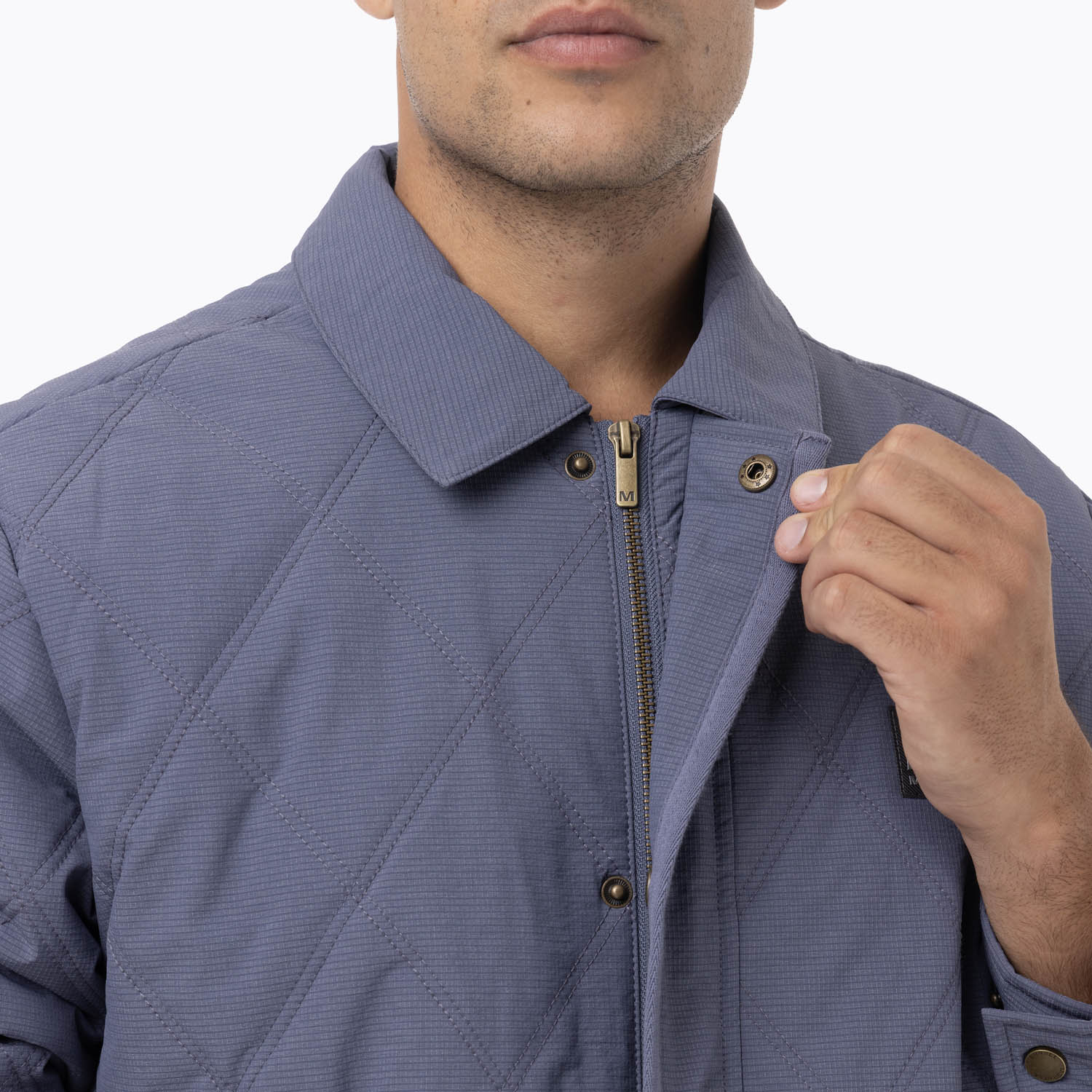 CHAQUETA HOMBRE HALEES FULL ZIPPER AZUL MERRELL - 6