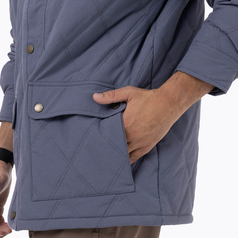 CHAQUETA HOMBRE HALEES FULL ZIPPER AZUL MERRELL - 7