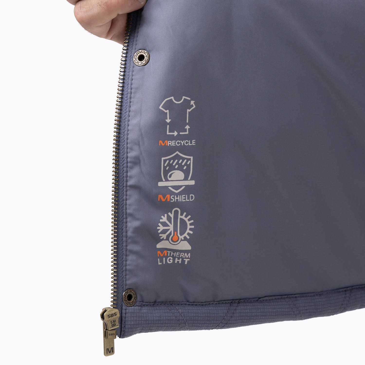 CHAQUETA HOMBRE HALEES FULL ZIPPER AZUL MERRELL - 9