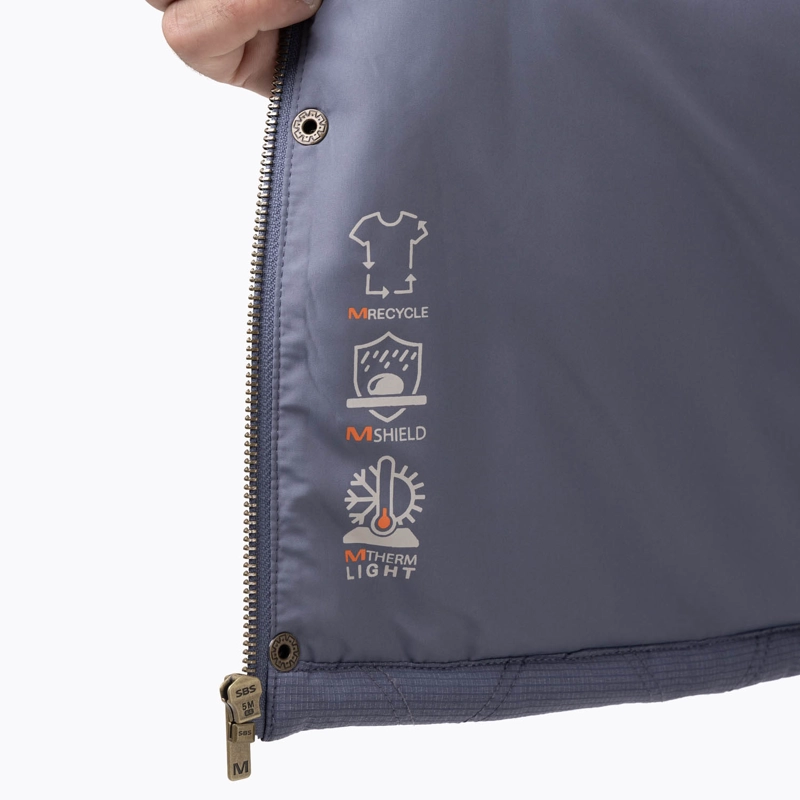 CHAQUETA HOMBRE HALEES FULL ZIPPER AZUL MERRELL - 9