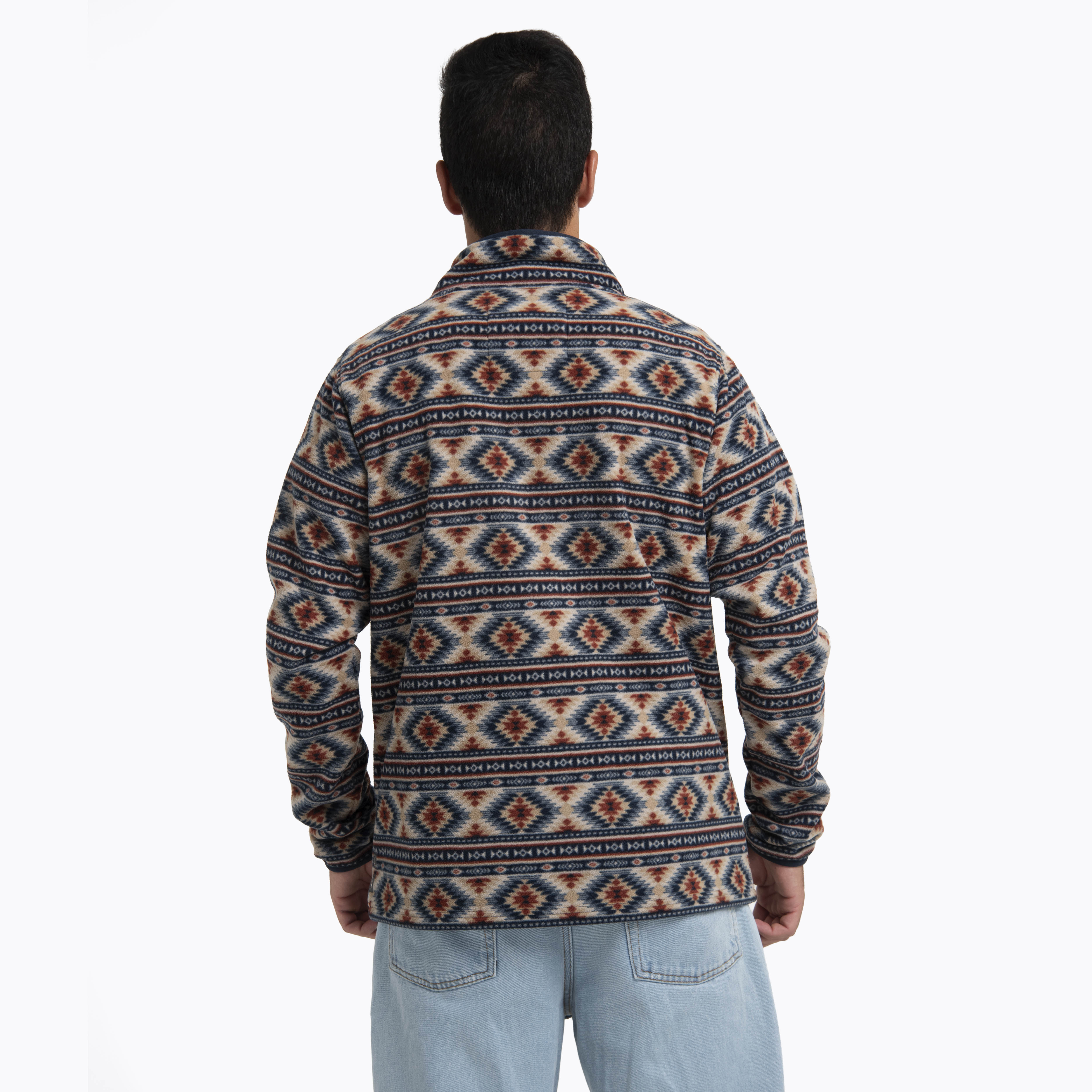 POLAR HOMBRE D FPRINT SNAP MICROFLEECE AZUL MERRELL - 4