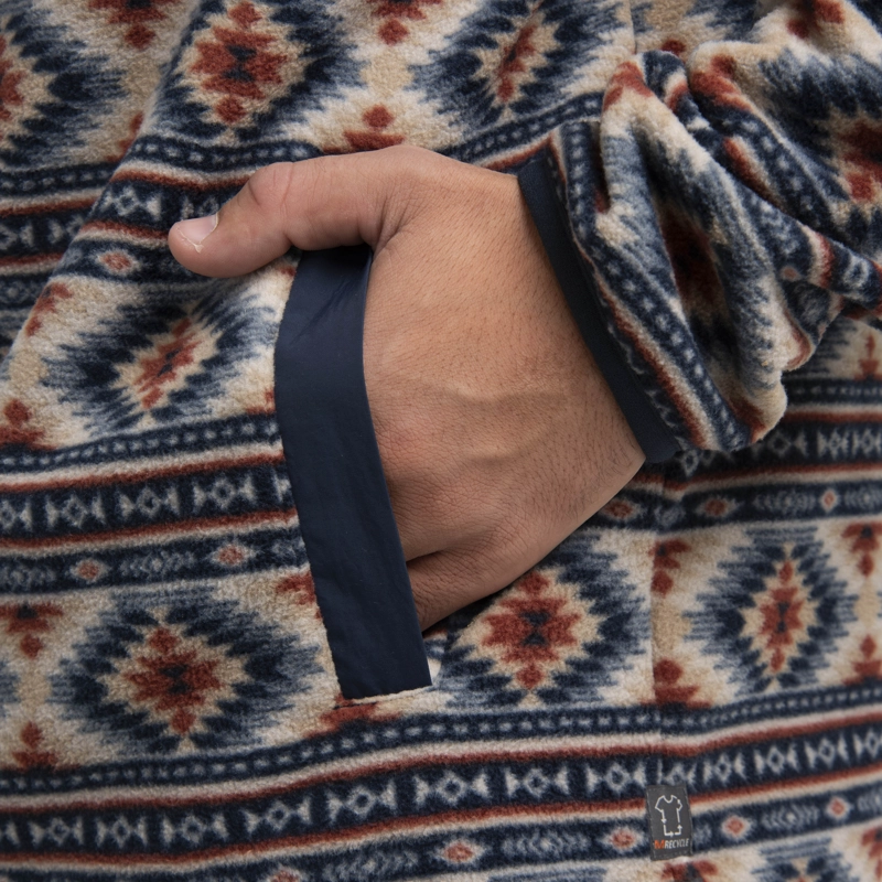 POLAR HOMBRE D FPRINT SNAP MICROFLEECE AZUL MERRELL - 6