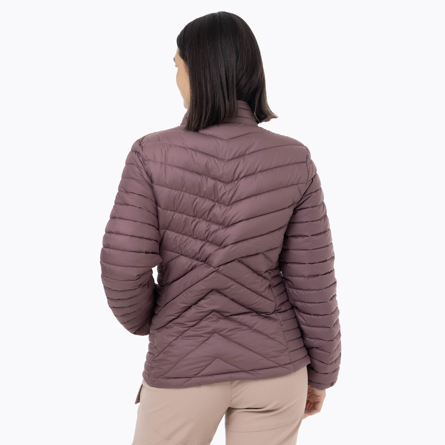 PARKA MUJER FULL ZIPPER MORADO MERRELL - 4