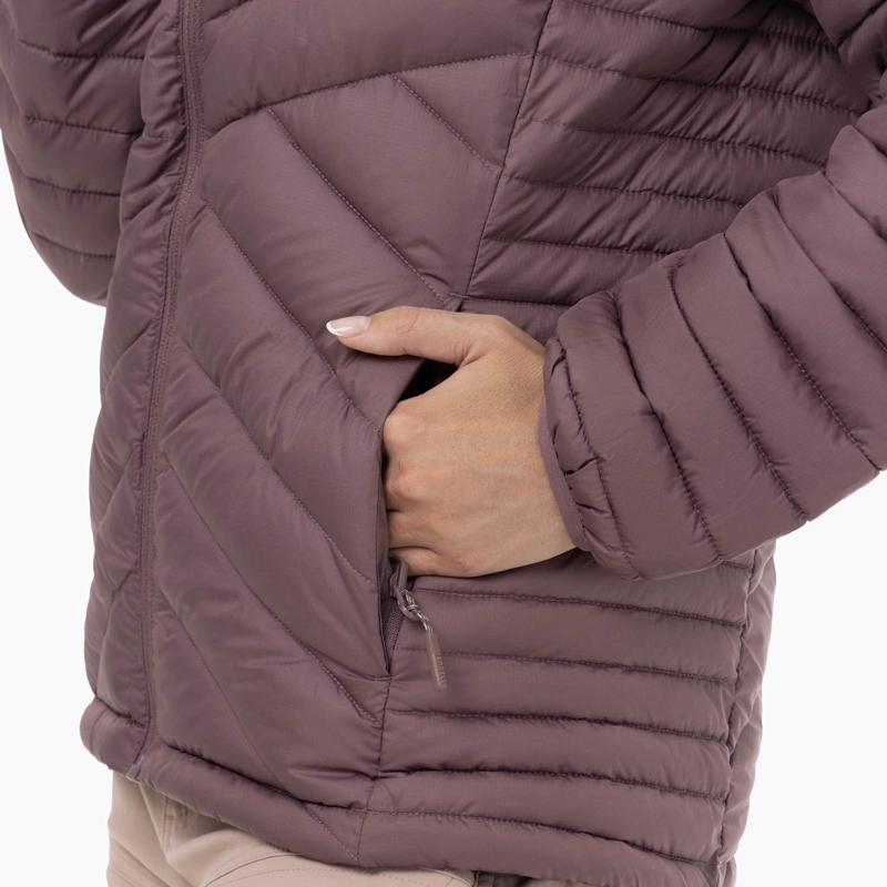 PARKA MUJER FULL ZIPPER MORADO MERRELL - 6