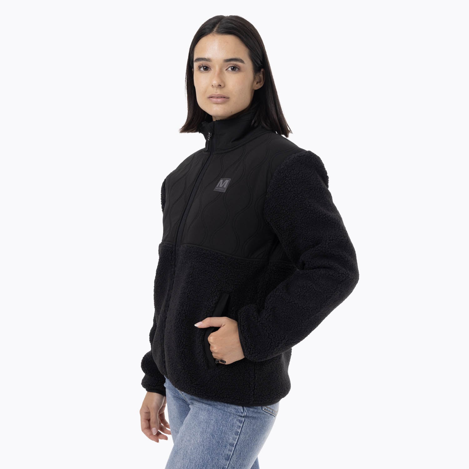 POLAR MUJER NORDIC SHERPA NEGRO MERRELL - 2