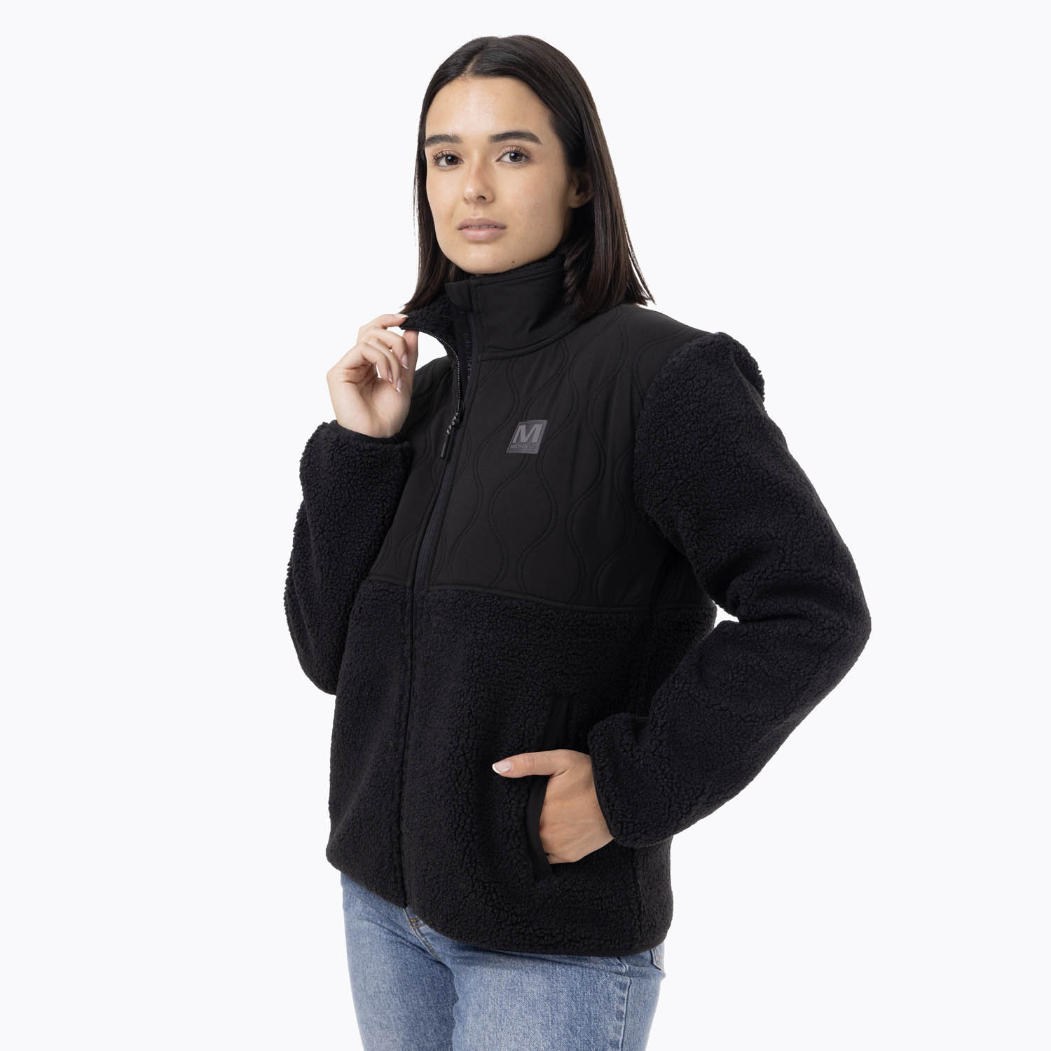 POLAR MUJER NORDIC SHERPA NEGRO MERRELL - 4
