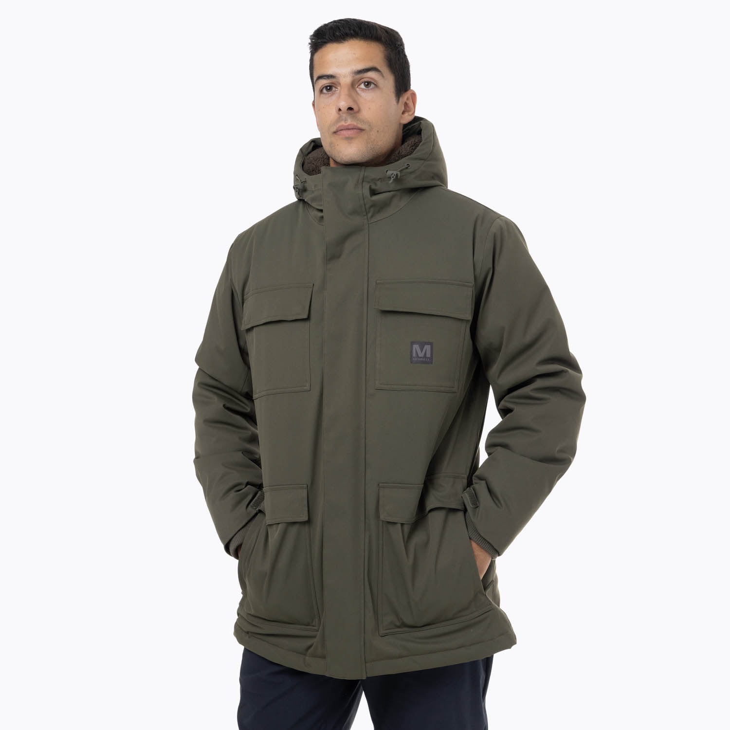 MERRELL PARKA HOMBRE TENNESSEE 5K VERDE MERRELL