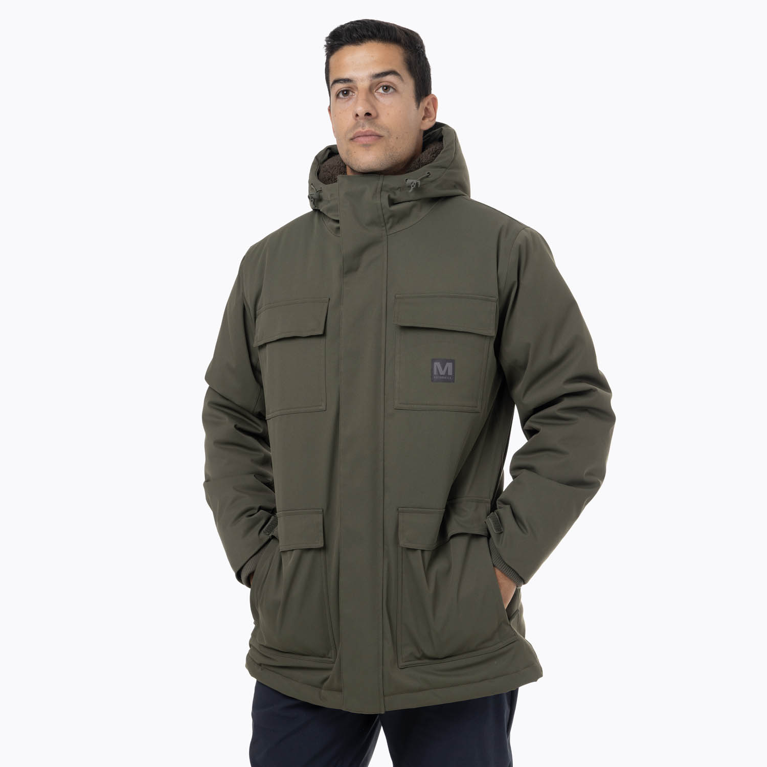 PARKA HOMBRE TENNESSEE 5K VERDE MERRELL - 1