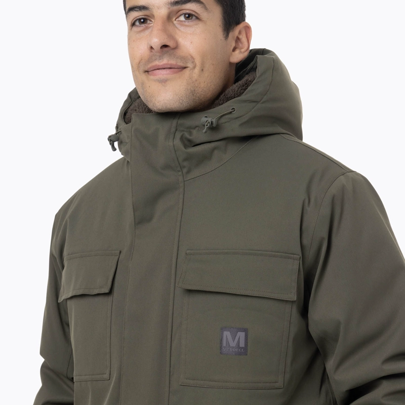 PARKA HOMBRE TENNESSEE 5K VERDE MERRELL - 5