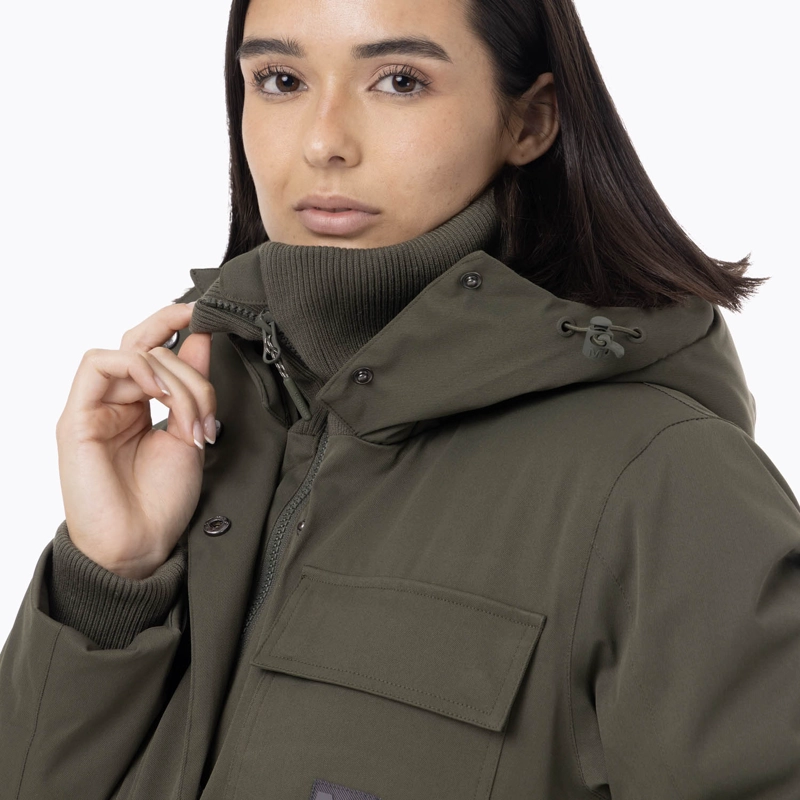 PARKA MUJER LONG VERDE MERRELL - 5