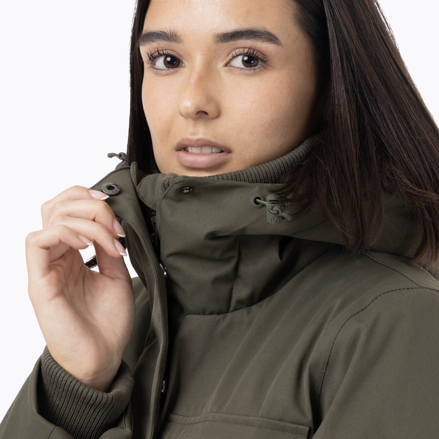 PARKA MUJER LONG VERDE MERRELL - 6
