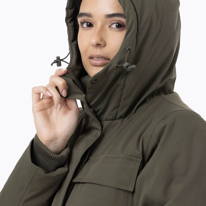 PARKA MUJER LONG VERDE MERRELL - 7
