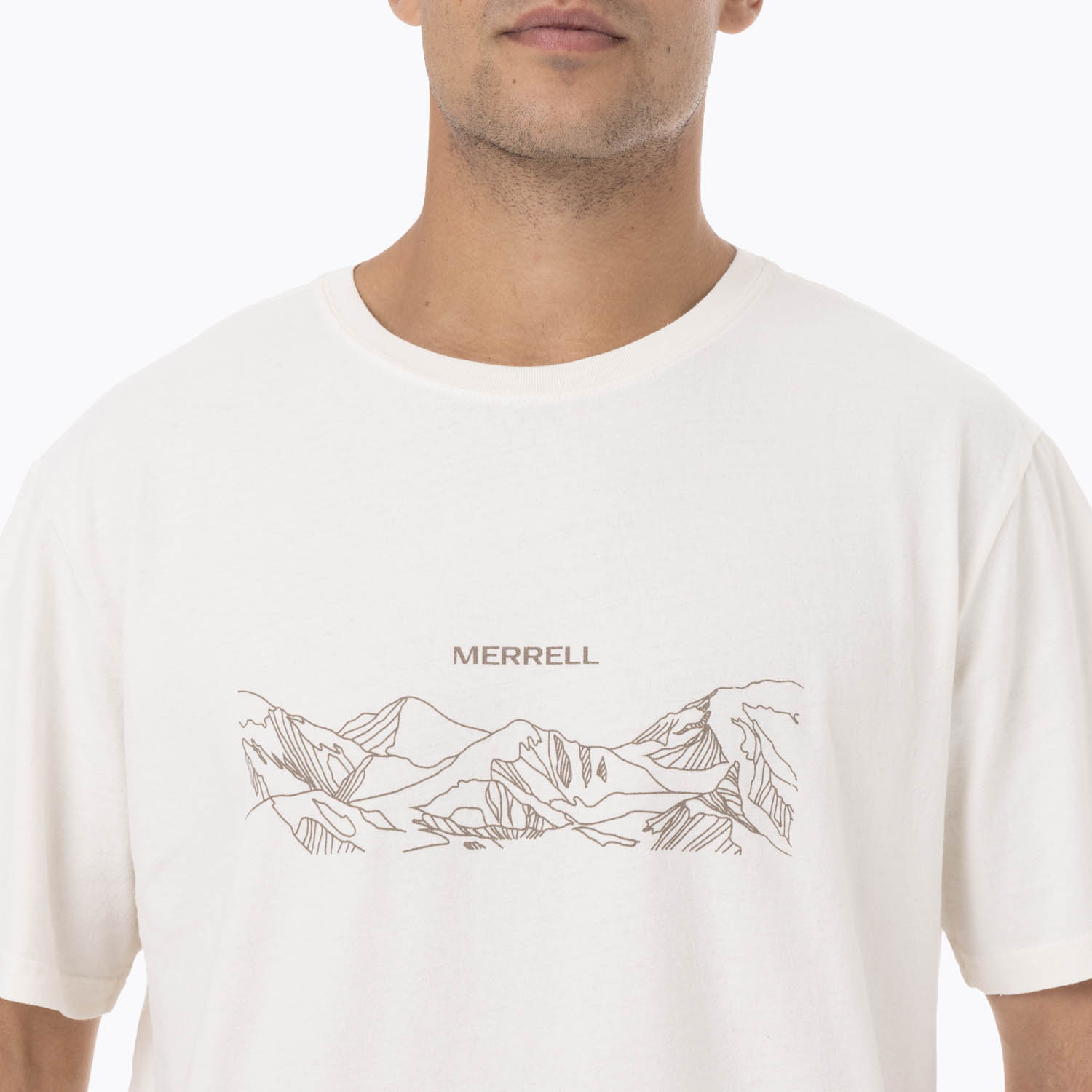 POLERA MANGA CORTA HOMBRE EDEUS BLANCO MERRELL - 6