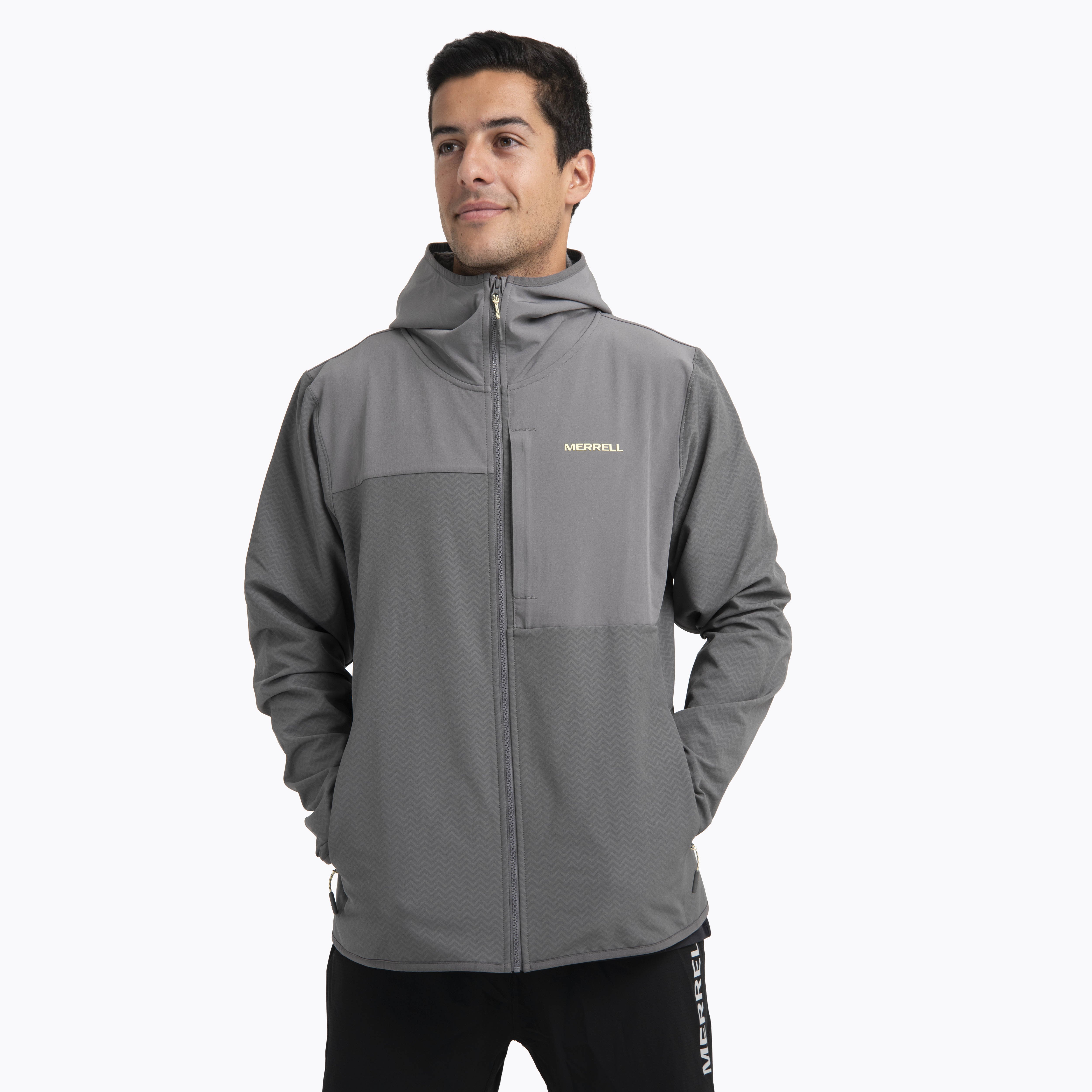 POLAR HOMBRE MEZEIS SOFTSHELL GRIS MERRELL - 1