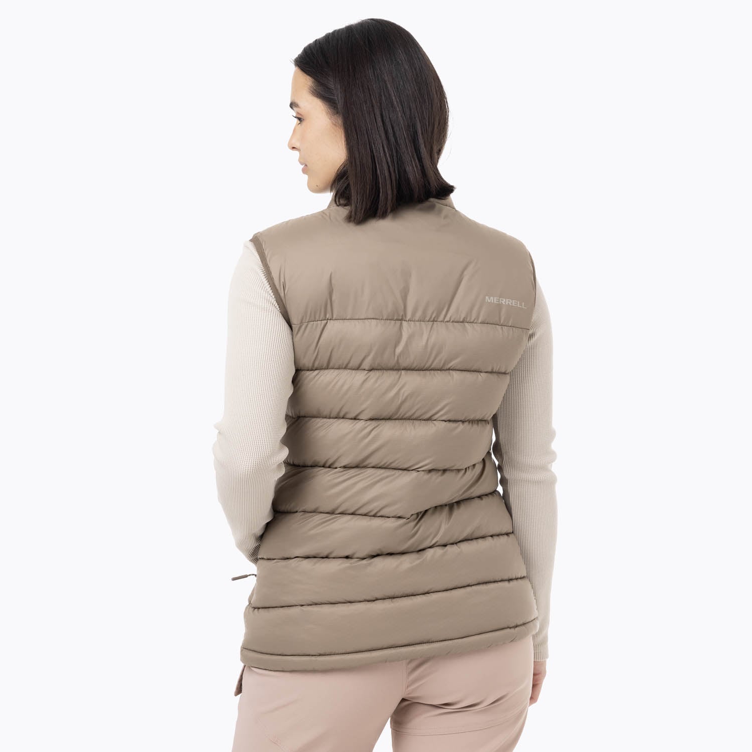 PARKA SIN MANGAS MUJER HAZEIS CAFE  MERRELL - 4