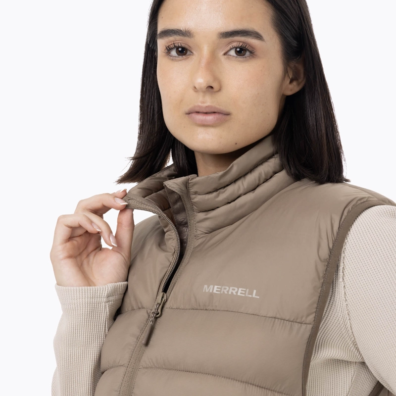 PARKA SIN MANGAS MUJER HAZEIS CAFE  MERRELL - 5