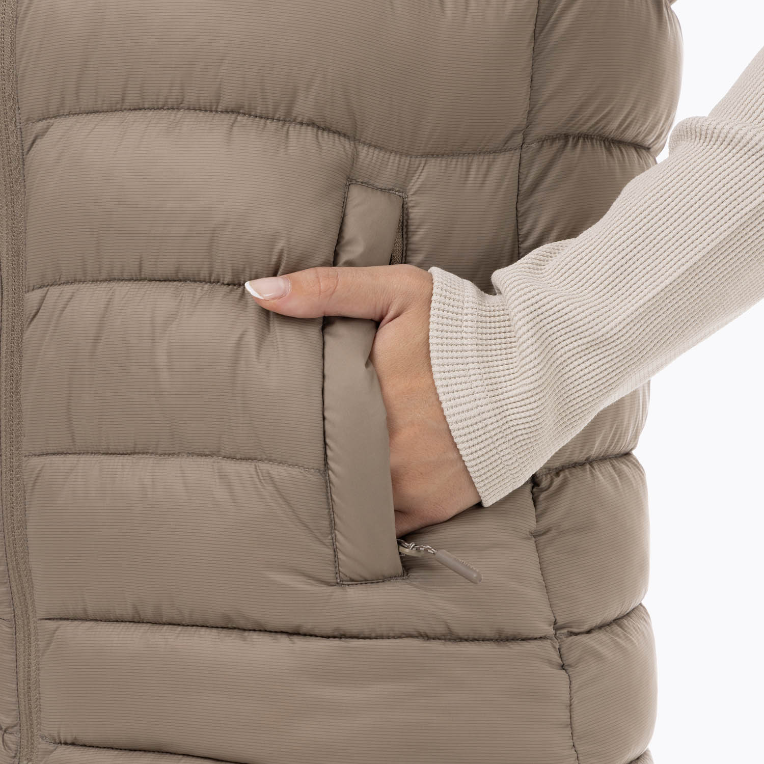 PARKA SIN MANGAS MUJER HAZEIS CAFE  MERRELL - 6