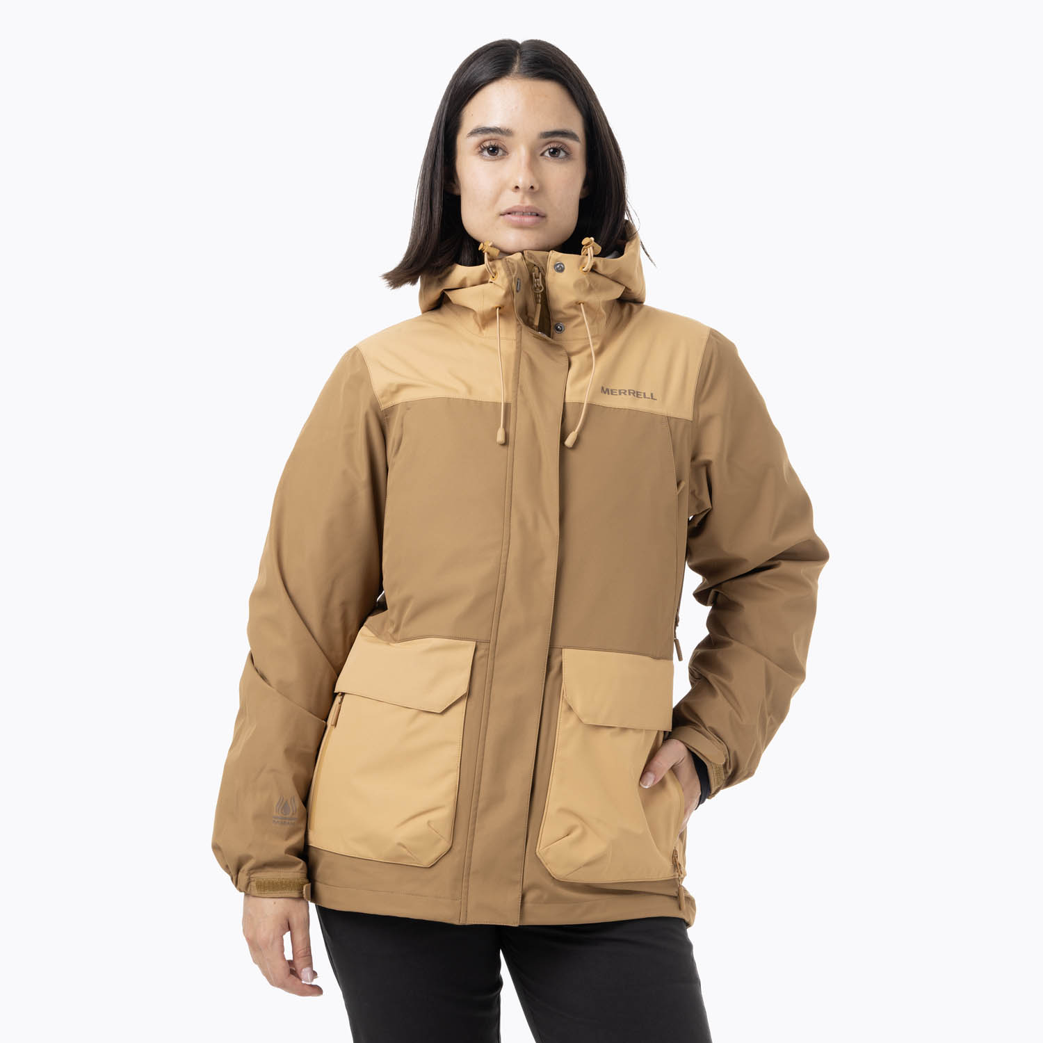 MERRELL PARKA MUJER EZEO 3-IN-1 10K CAFE  MERRELL