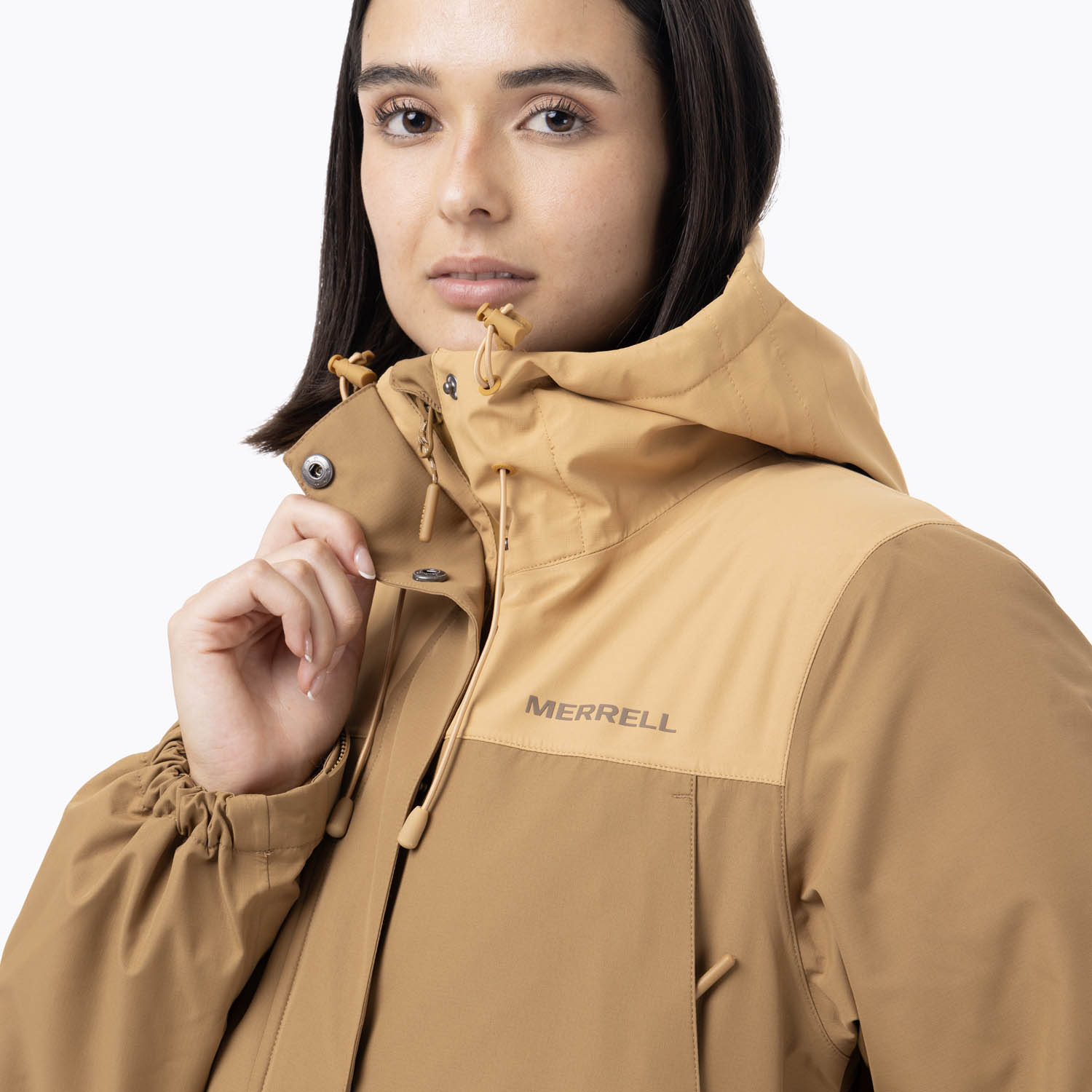 PARKA MUJER EZEO 3-IN-1 10K CAFE  MERRELL - 5