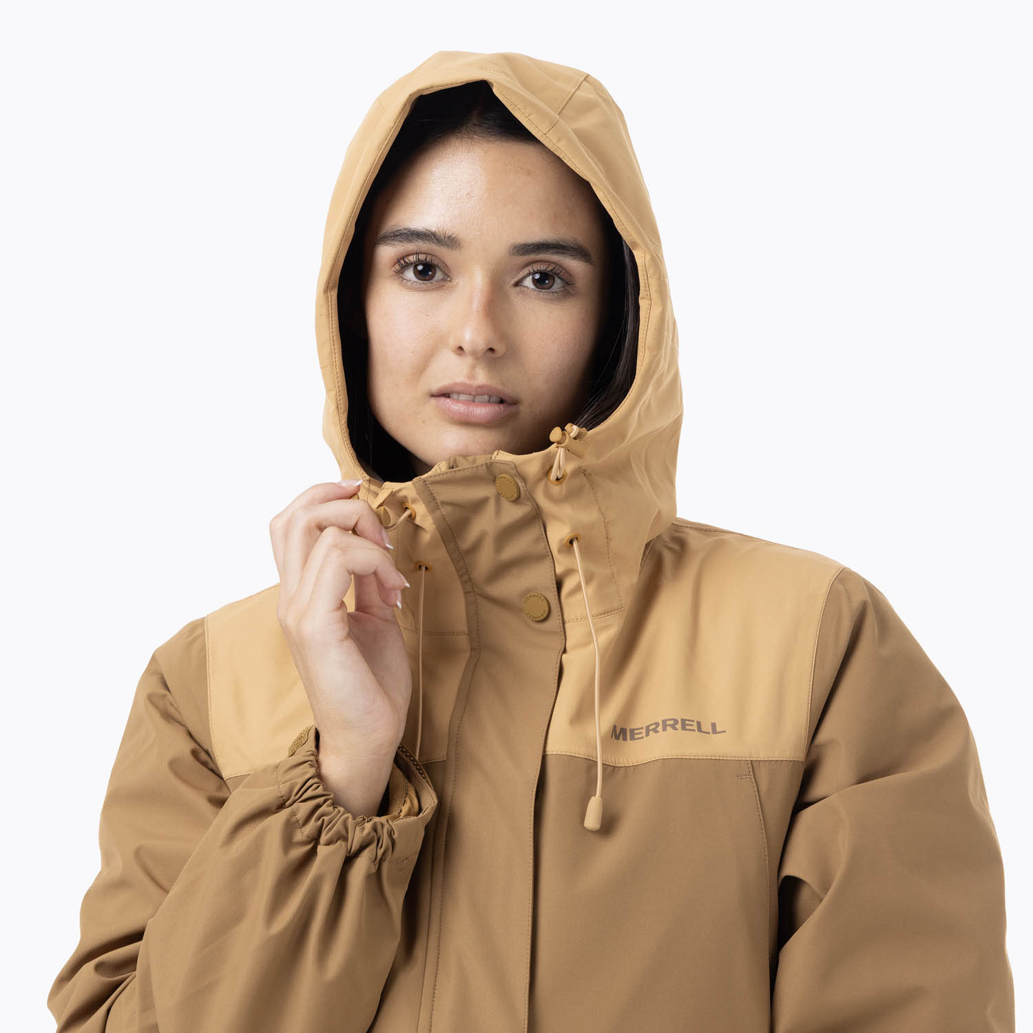 PARKA MUJER EZEO 3-IN-1 10K CAFE  MERRELL - 6