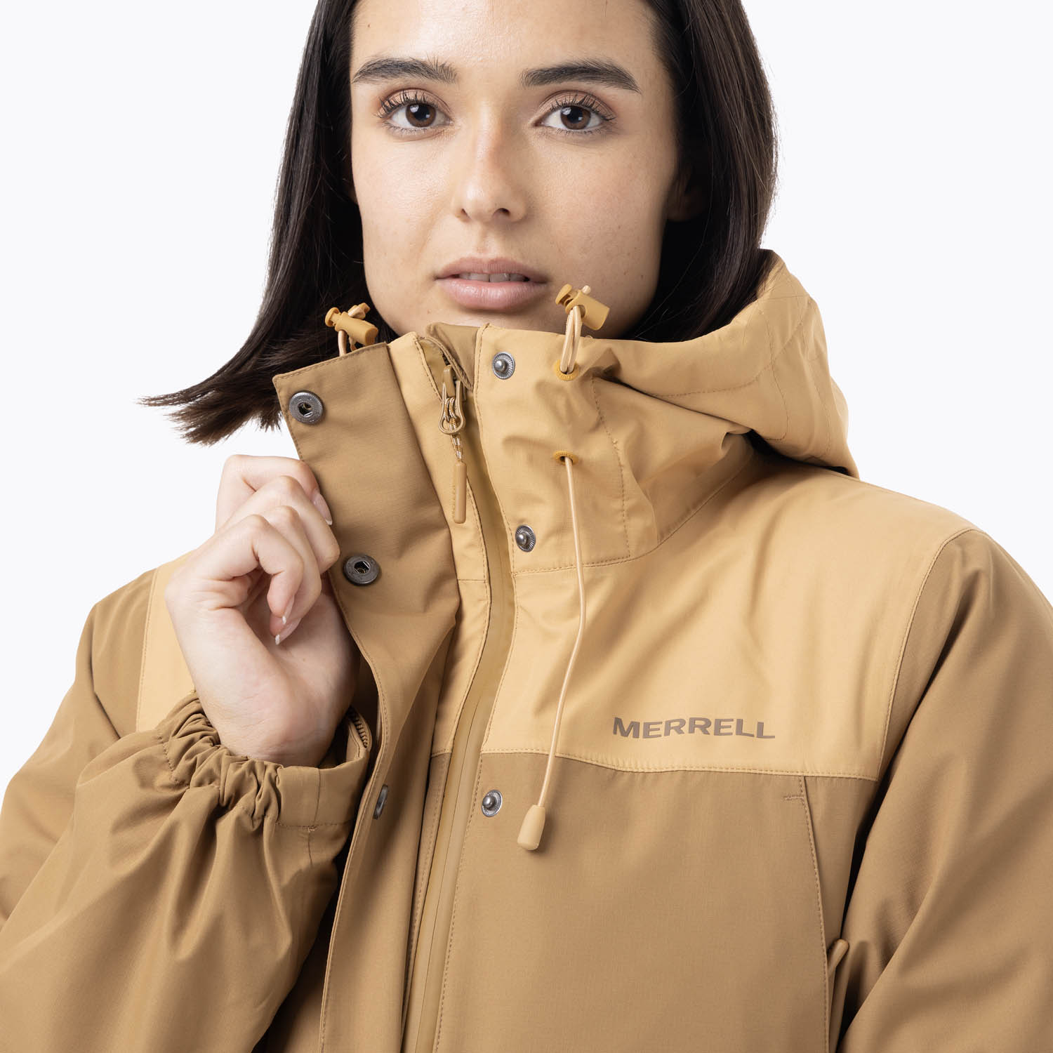 PARKA MUJER EZEO 3-IN-1 10K CAFE  MERRELL - 8