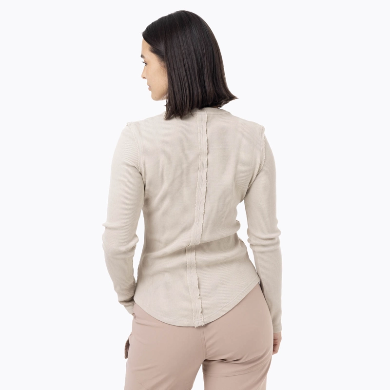 POLERA MANGA LARGA MUJER OSLO BEIGE MERRELL - 5