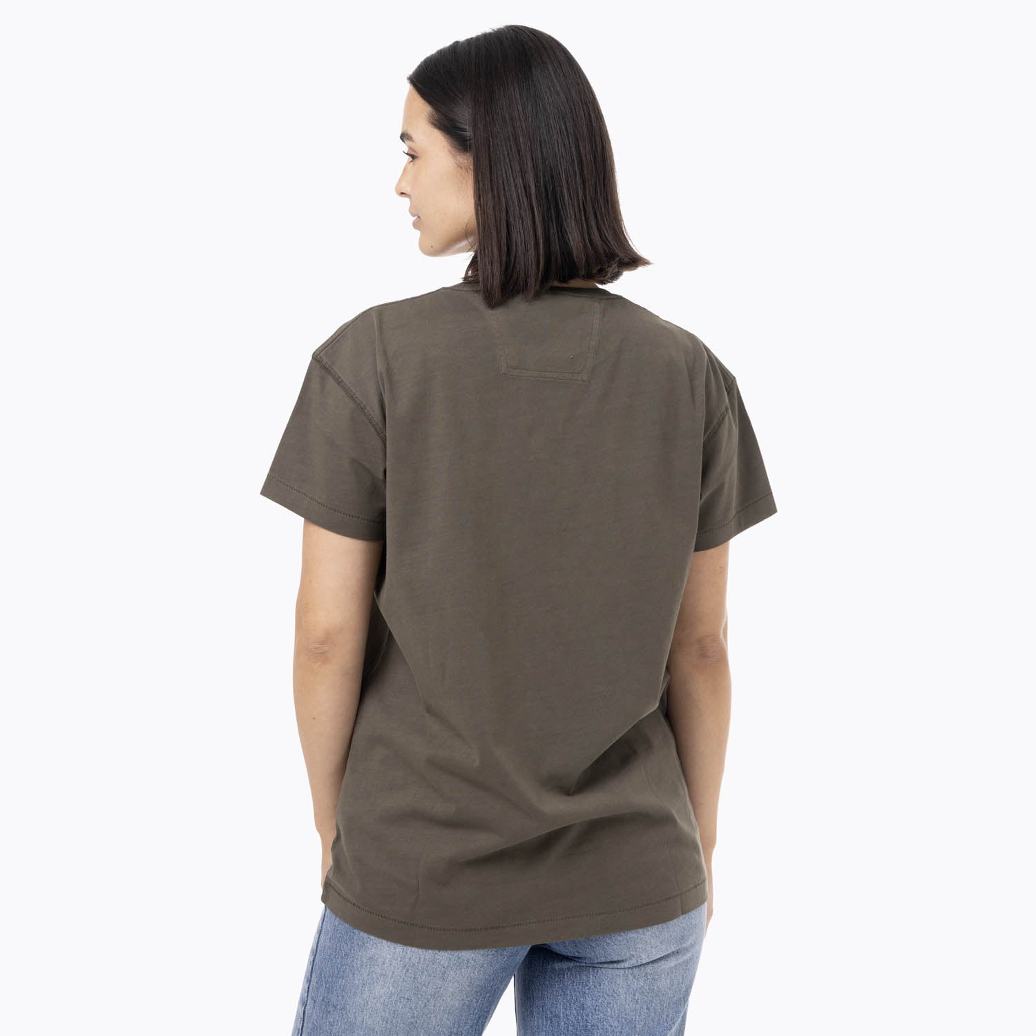 POLERA MANGA CORTA MUJER BIG PRINT VERDE MERRELL - 4