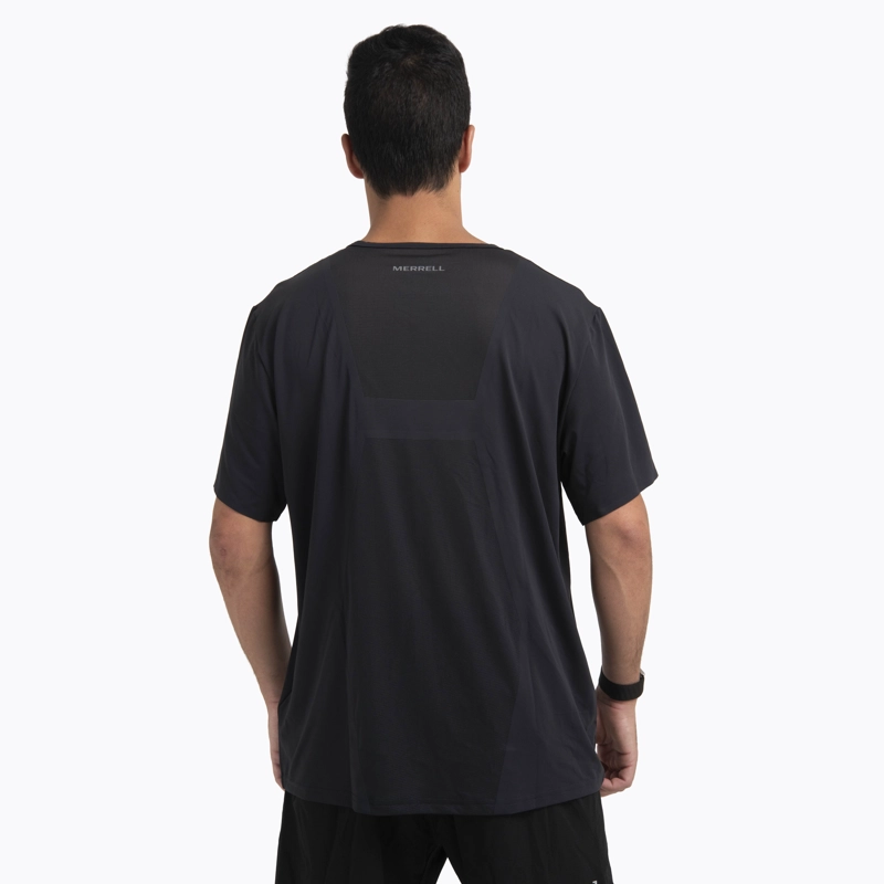 POLERA MC HOMBRE LIGHT WEIGHT TRAIL NEGRO MERRELL - 4