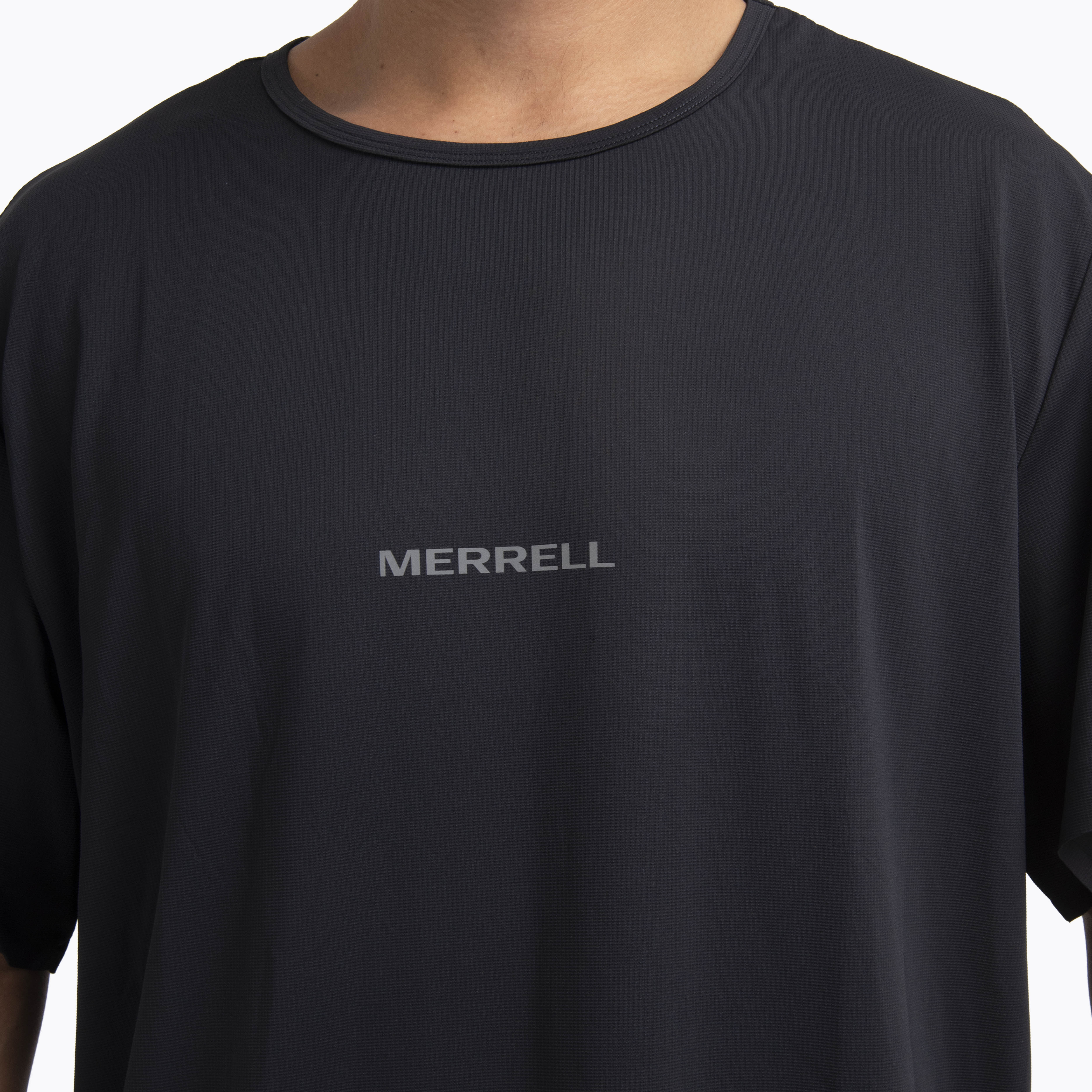 POLERA MC HOMBRE LIGHT WEIGHT TRAIL NEGRO MERRELL - 5