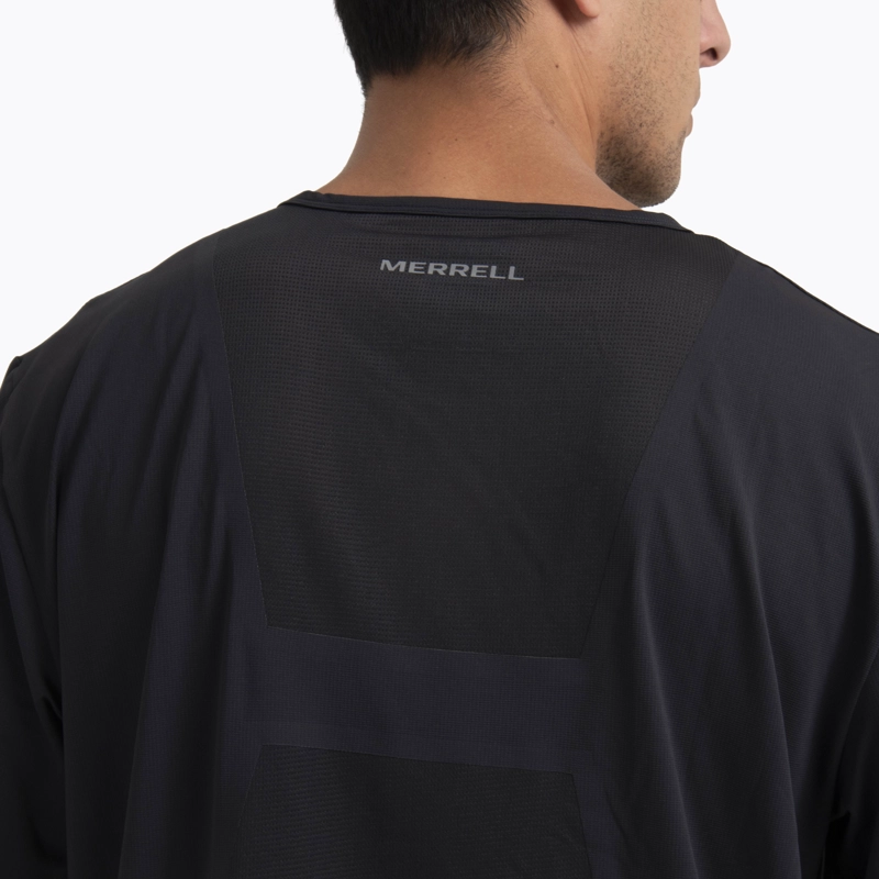 POLERA MC HOMBRE LIGHT WEIGHT TRAIL NEGRO MERRELL - 6