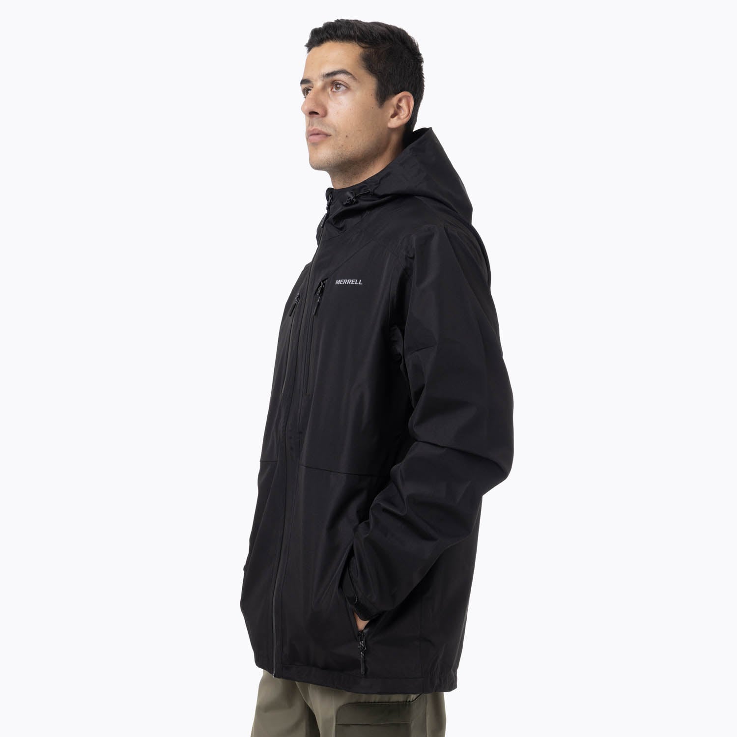 IMPERMEABLE HOMBRE ARKAON HARDSHELL NEGRO MERRELL - 2