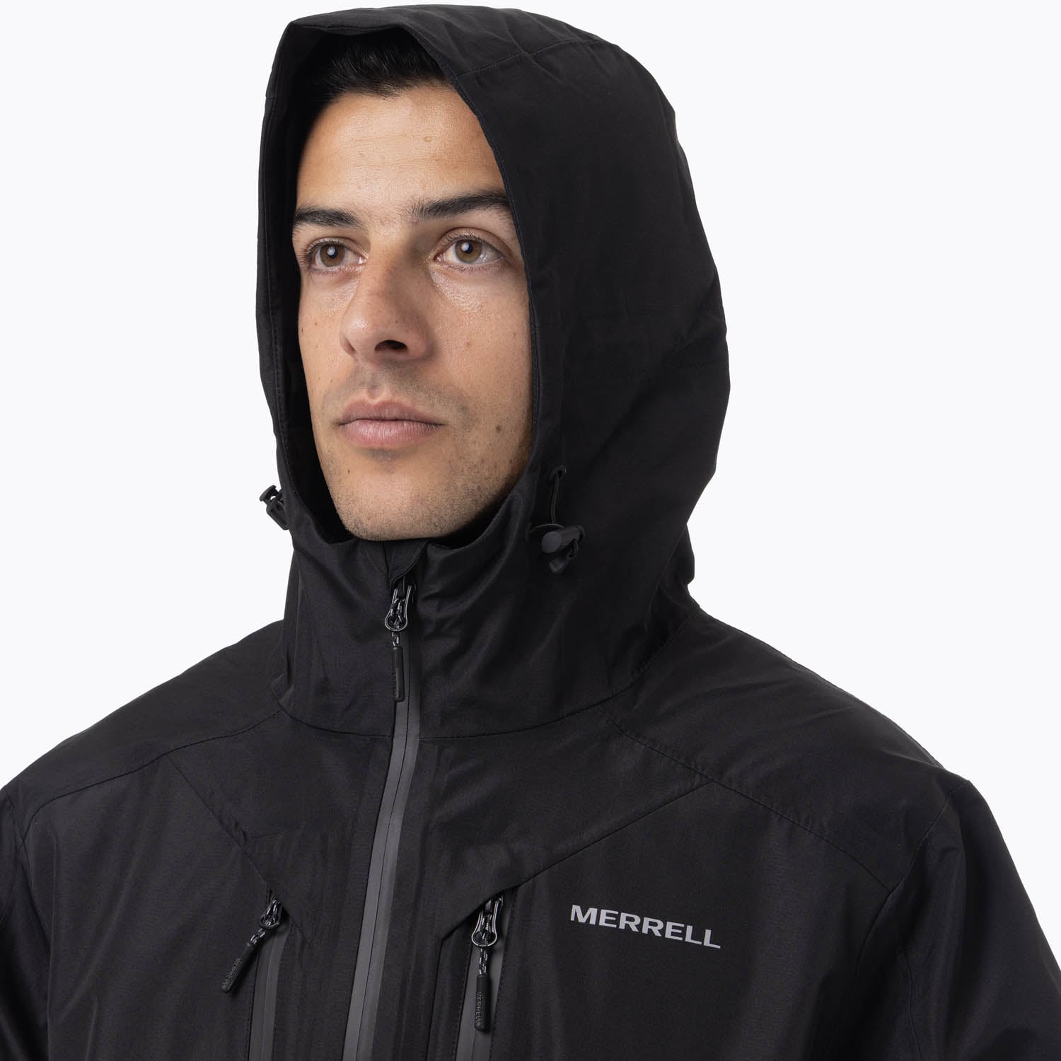 IMPERMEABLE HOMBRE ARKAON HARDSHELL NEGRO MERRELL - 6