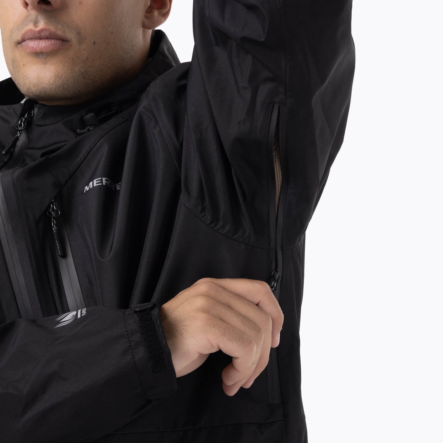 IMPERMEABLE HOMBRE ARKAON HARDSHELL NEGRO MERRELL - 9