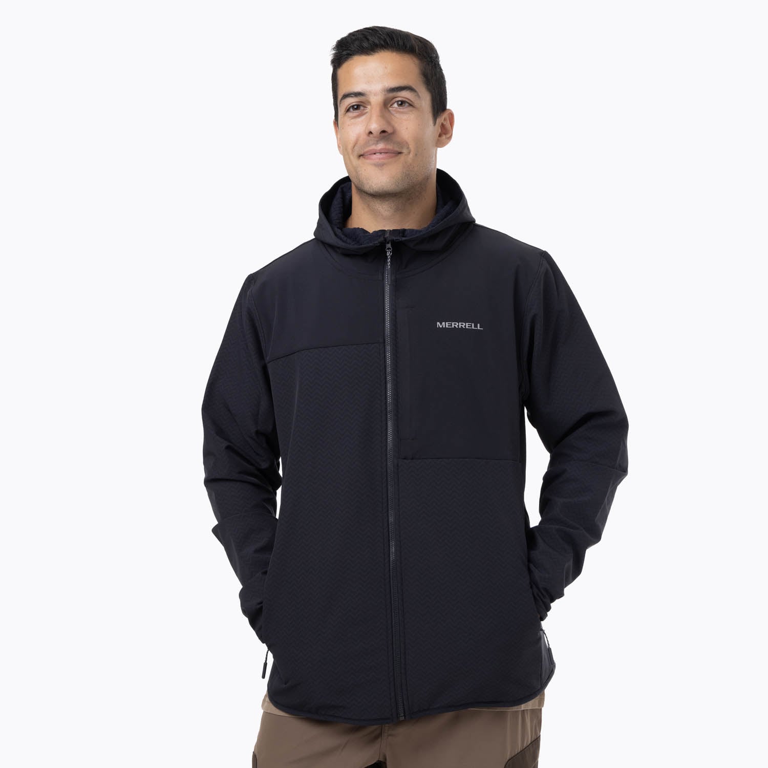 POLAR HOMBRE MEZEIS SOFTSHELL NEGRO MERRELL - 1
