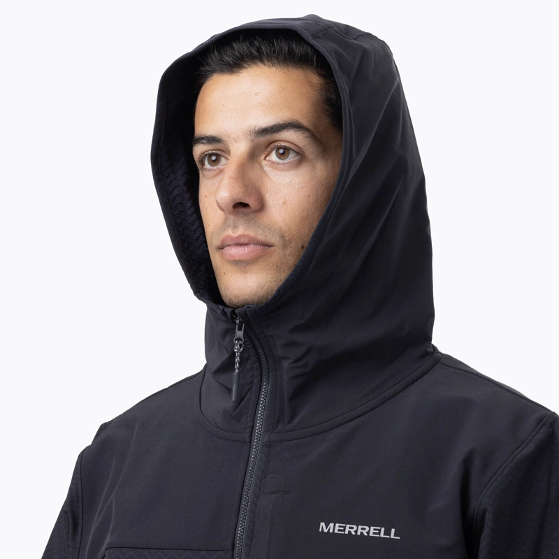 POLAR HOMBRE MEZEIS SOFTSHELL NEGRO MERRELL - 5