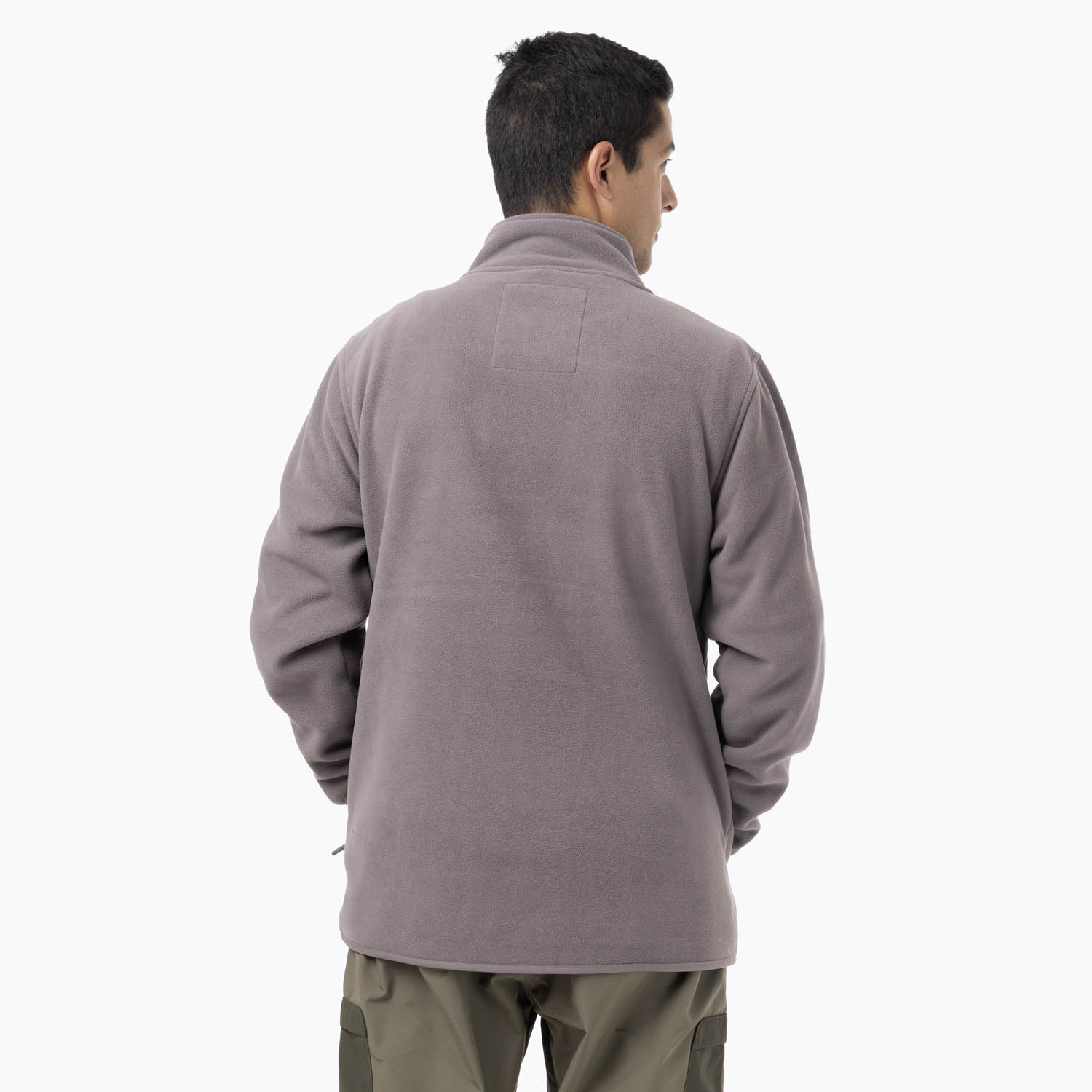 POLAR HOMBRE D SNAP MICROFLEECE GRIS OSCURO MERRELL - 4