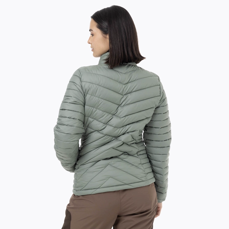 PARKA MUJER FULL ZIPPER VERDE MERRELL - 4