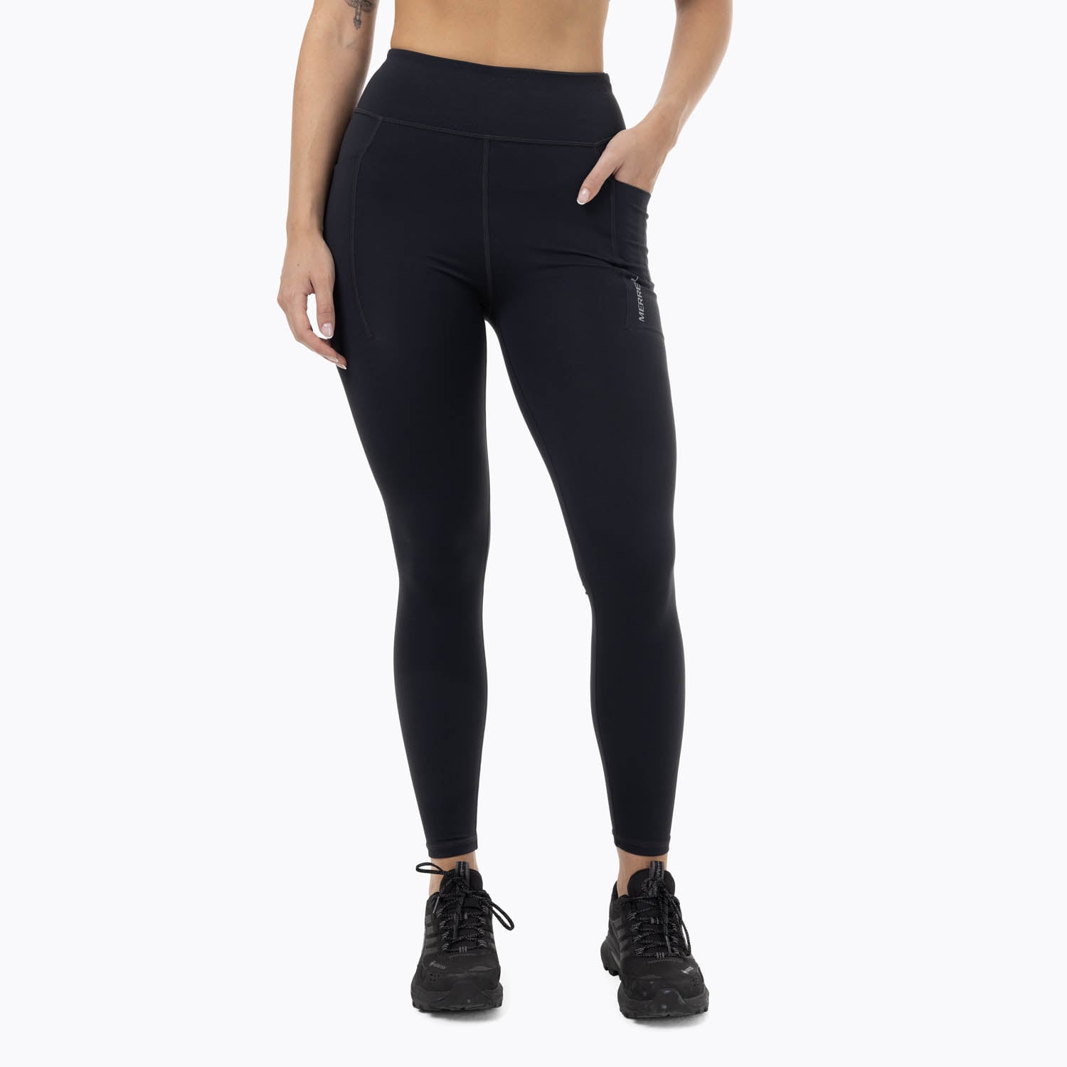 CALZA MUJER ANKLE FIT LEGGING NEGRO MERRELL - 1