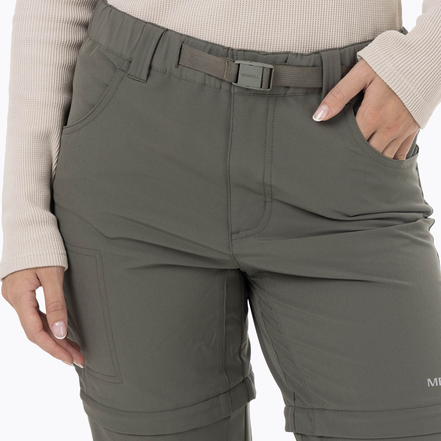 PANTALON MUJER 4 WAY SPANDEX VERDE MERRELL - 5
