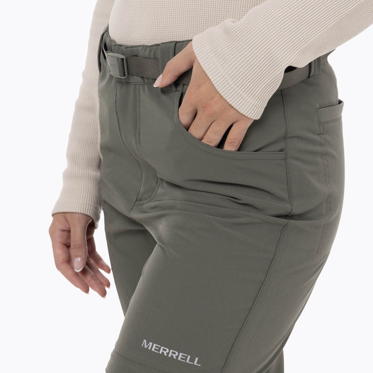 PANTALON MUJER 4 WAY SPANDEX VERDE MERRELL - 6