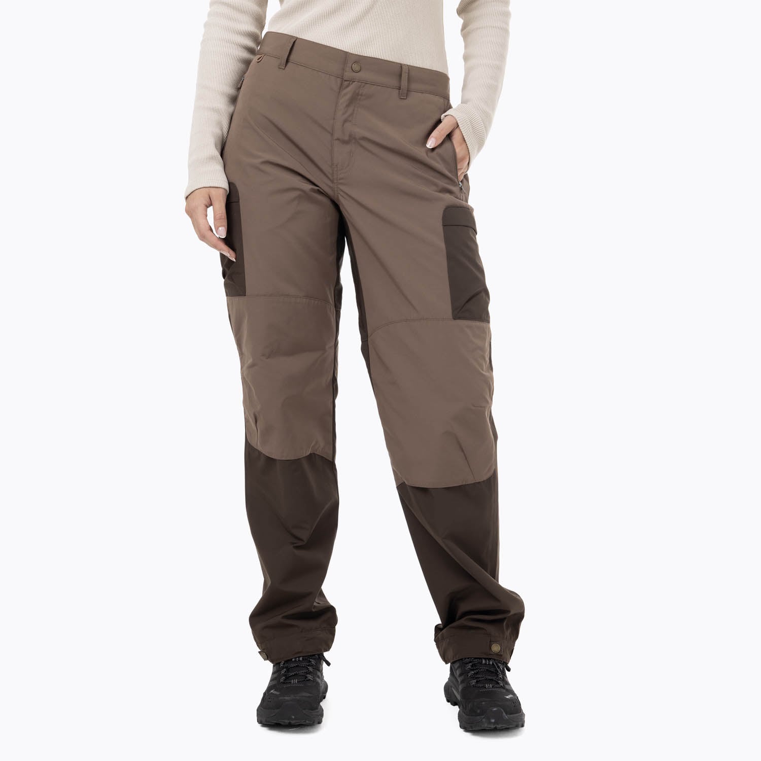 MERRELL PANTALON MUJER TECHN WITH PRE-SHAPED KNEES CAFE  MERRELL