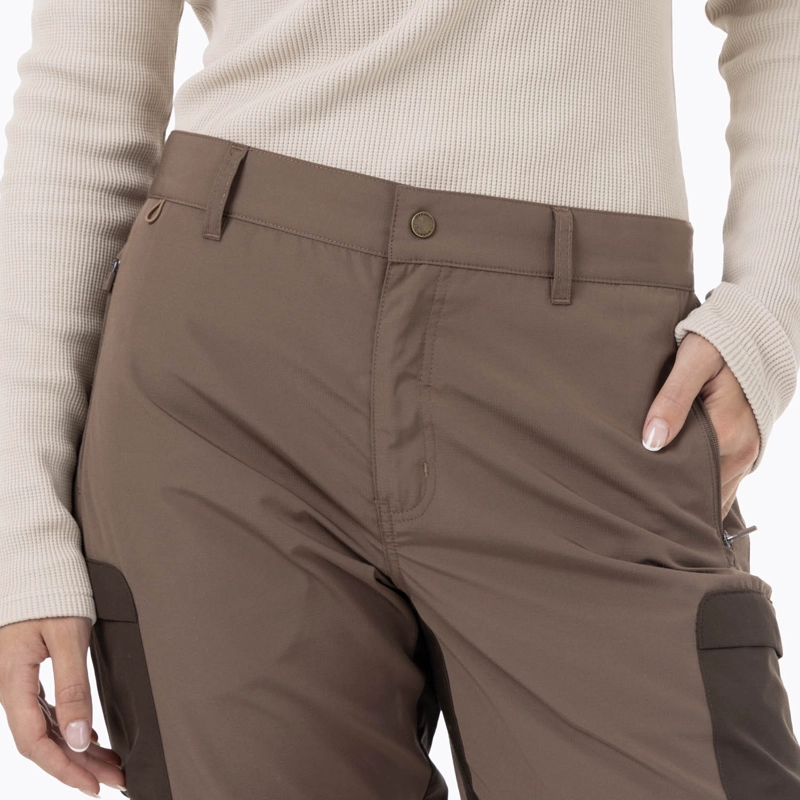 PANTALON MUJER TECHN WITH PRE-SHAPED KNEES CAFE  MERRELL - 6