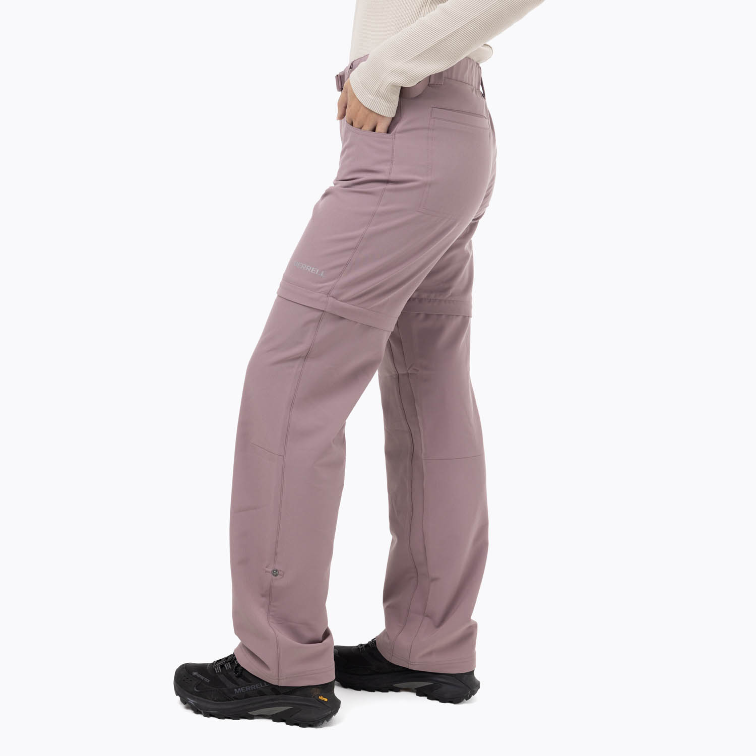 PANTALON MUJER 4 WAY SPANDEX MORADO MERRELL - 2