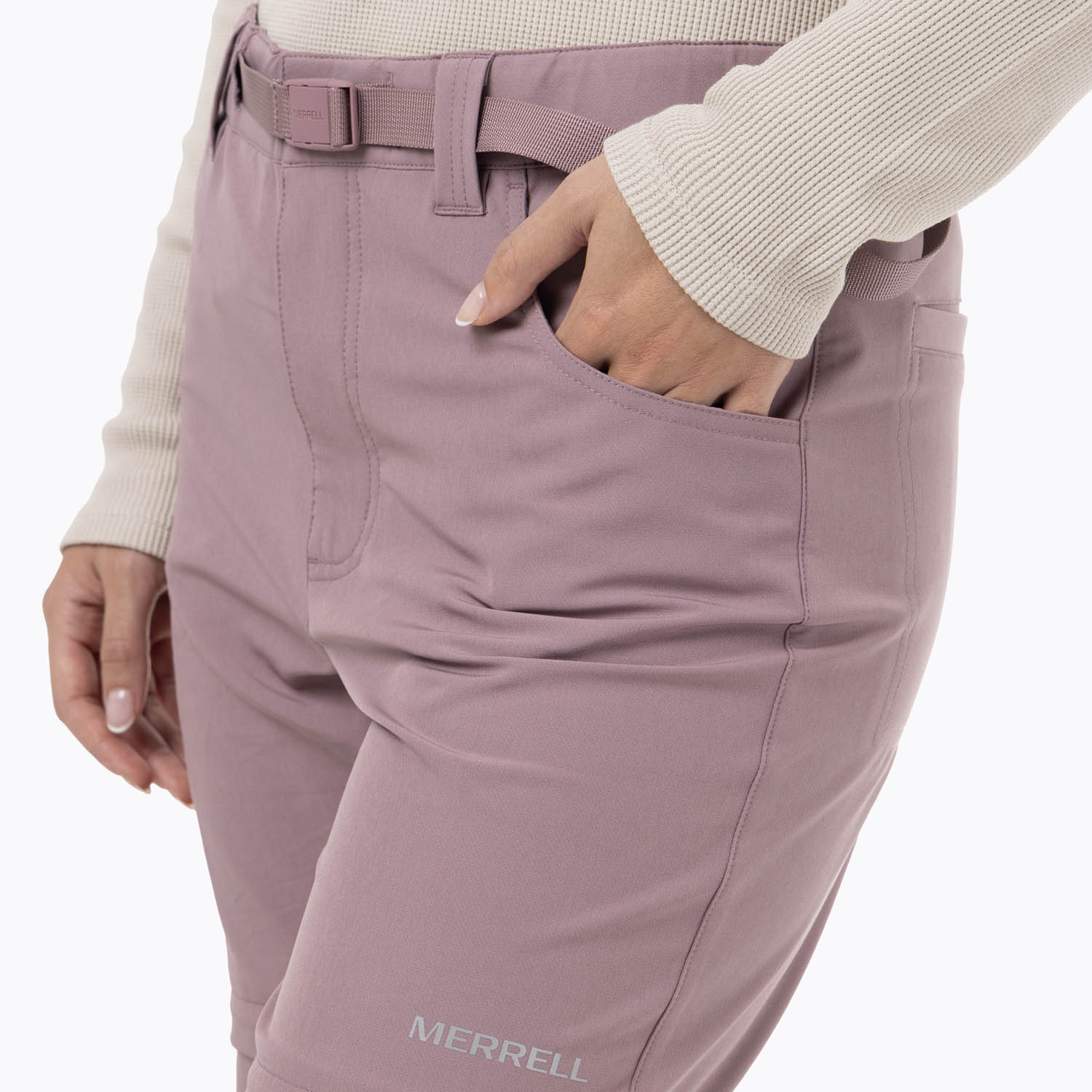 PANTALON MUJER 4 WAY SPANDEX MORADO MERRELL - 6