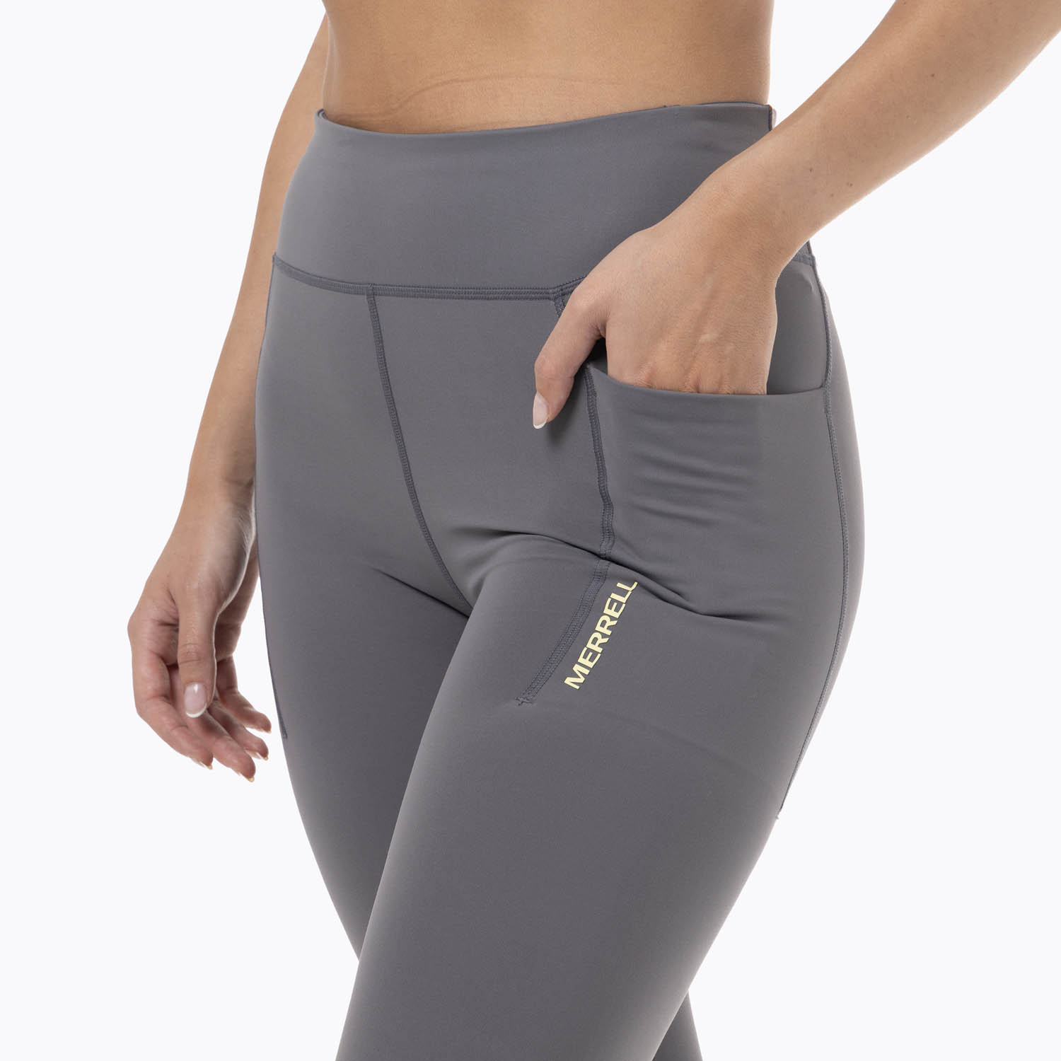 CALZA MUJER ANKLE FIT LEGGING GRIS MERRELL - 5