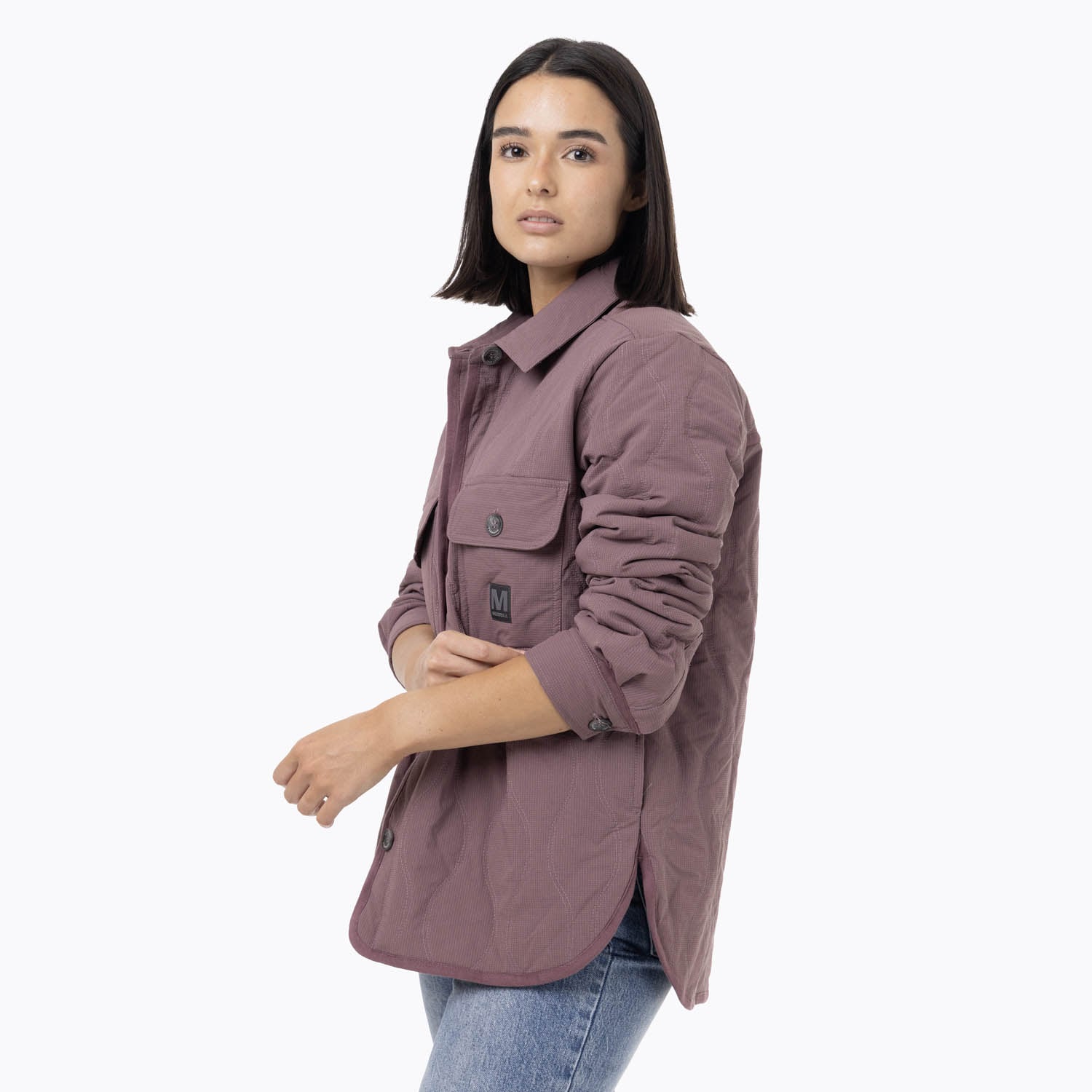 CHAQUETA MUJER FULL ZIPPER MORADO MERRELL - 2