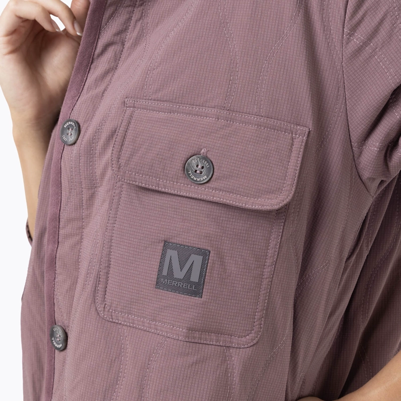 CHAQUETA MUJER FULL ZIPPER MORADO MERRELL - 8