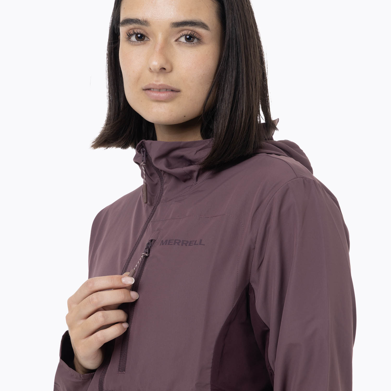 CORTAVIENTO MUJER TRAIL WIND MORADO MERRELL - 6